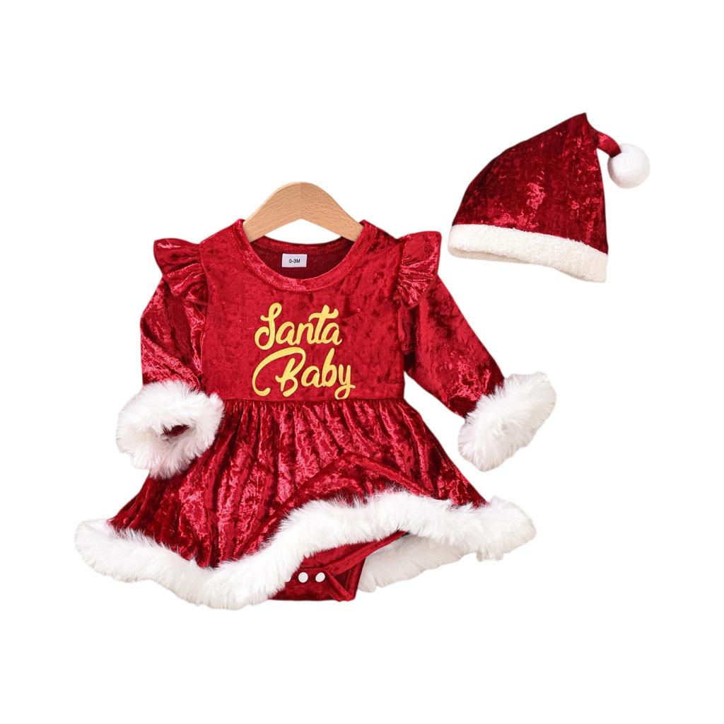Christmas Party Romper Dress Costume