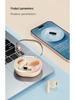 New TWS 5.3 Wireless Half-in-Ear Dual Earphones with Heavy Bass for Running & Sports