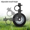Gate Caster Heavy Duty Farm Gate Wheel Easy Installation 500lb Capacity Fence Wheel For Outdoor