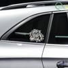 Adesivo per Auto Animale Stereo 3D Gatto Cane Creativo Adesivi per Vetri Auto Decalcomanie Auto Carina Ornamento per Auto