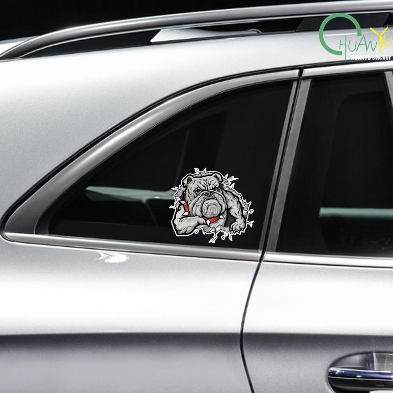Adesivo per Auto Animale Stereo 3D Gatto Cane Creativo Adesivi per Vetri Auto Decalcomanie Auto Carina Ornamento per Auto