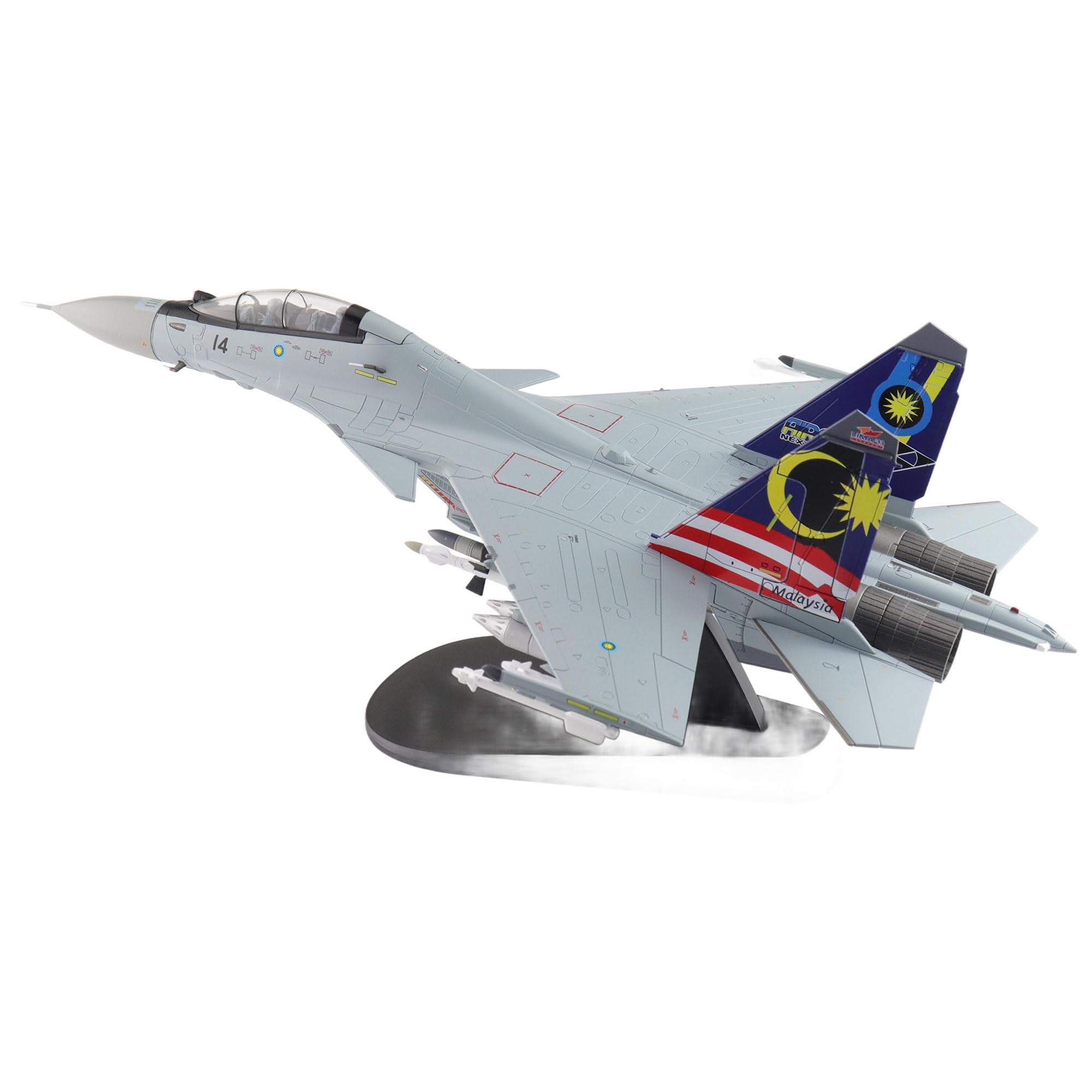 

HOBBY MASTER Flanker ВВС Малайзии LIMA 2013 Завершенный продукт 1/72 Су-30МКМ