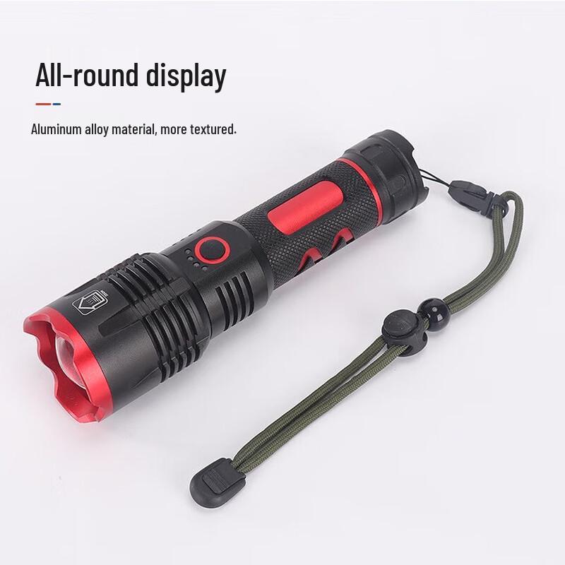 Xuanyong High-Power USB Rechargeable LED Laser Flashlight