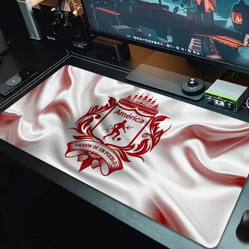 Arsenal F Großes Mauspad Große Gaming-Tischunterlage Rutschfest für Laptop Tablet Großes Mauspad XXL Matte Mini-PC-Spielmatte Mit verriegeltem Rand