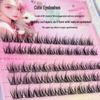 Mengjie Shangpin 5D Nerz Einzelbüschel Manga Falsche Wimpern - Großpackung