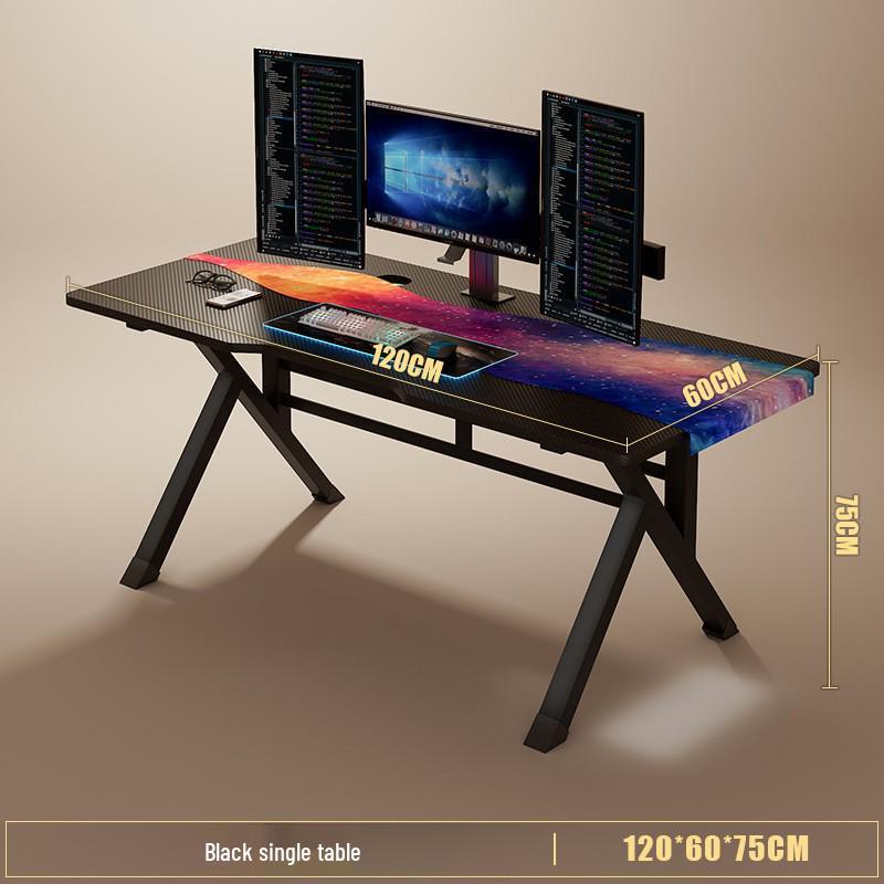 Birou minimalist E-Sports pentru gaming și studiu pentru acasă sau birou