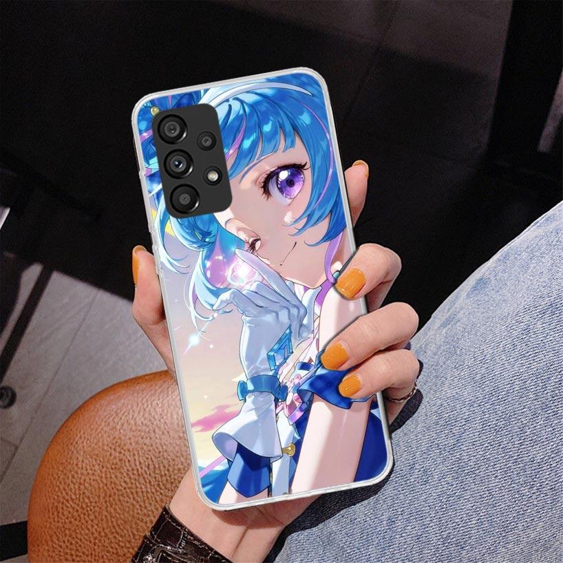 Pretty Cure Anime Phone Case For Samsung Galaxy A52 A32 A22 A12 A51 A31 A50S A30S A20S A10S Note 20 Ultra 10 Plus S10 A72 A71 Ga