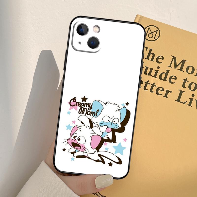 

Кремовый чехол для телефона Mami Magic для iPhone 12 11 13 14 Pro Max X XR XS Max 7 8 Plus SE 2020 12 Mini 13 Mini Cover iPhone 6 6s