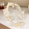 1pc Hairband Fashion Bow Knot Headband Headdress Lace Mesh Hairband For Women Girls Hair Hoop Hair Accessory