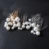 Pearl Decor U-Shaped Hair Pins Alloy Vintage Hair Sticks Chinese Hair Pin Hairstyle Chignon for Girls Alloy Hairpin