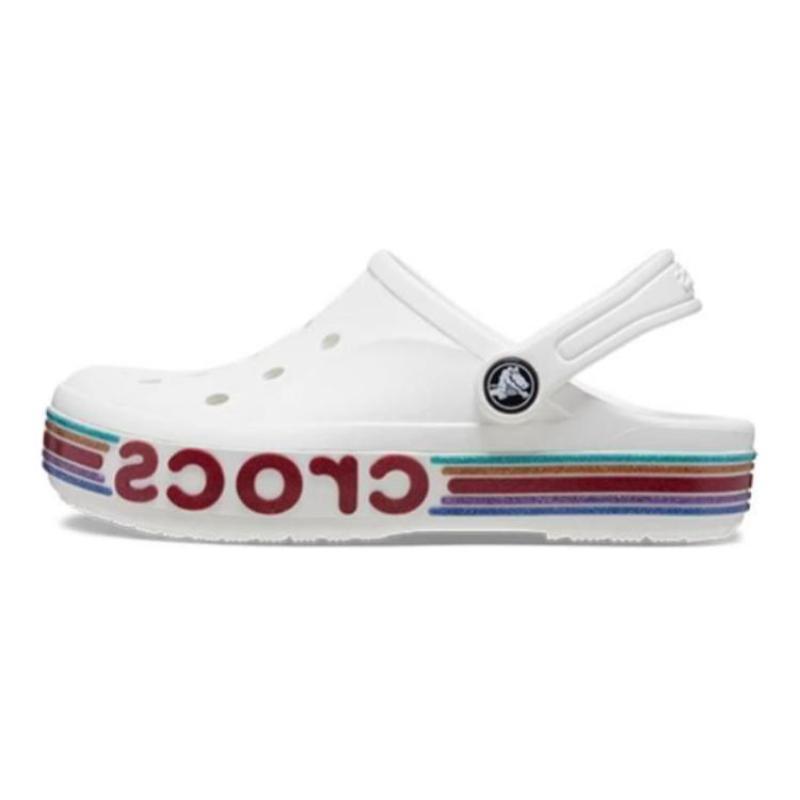 

Crocs Casual Versatile Shock Absorption and Abrasion Resistant Children s Sandals White Small and Medium Children 29-30 белый