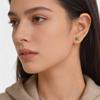 Stainless Steel Cartilage Earrings Butterfly CZ Studs Hypoallergenic Piercing Jewelry for Women Girls, Cubic Zirconia Ear Stud