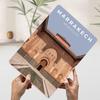 Marrakesh Morocco Travel Poster Customized Vintage Metal Signs Wall Art Retro Tin Plaque for Desk Decor Decoration Home House