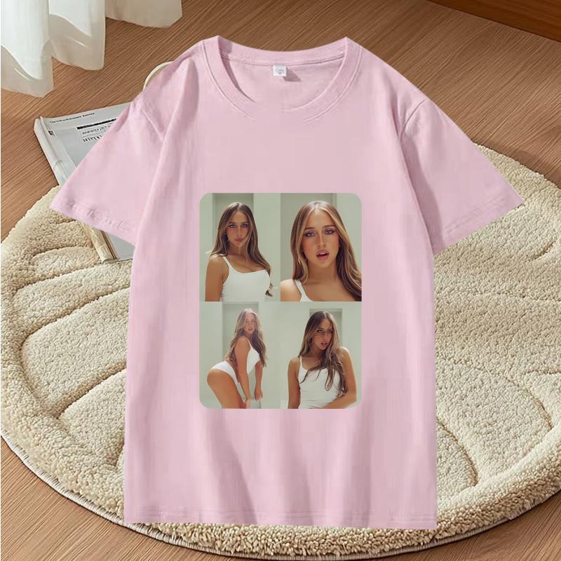 TATE McRae Posters Graphic T-shirt So Close To What Unisex T-shirts with Summer Print by Unisexga Short from a