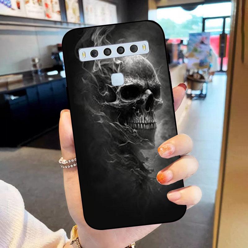 For TCL 10L Case T770H T770B Back Cover For TCL 10 Lite Case Coque Shockproof Soft TPU Silicone Phone Case 10 L 10Lite Fundas