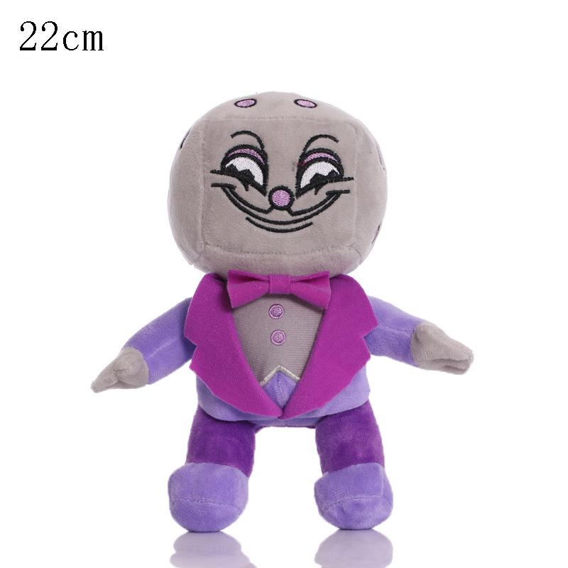 Cuphead Plush Doll Mugman Toy Adventure Game The Chalice Devil Legendary King Dice Cala Maria Stuffed Pillow Fans Birthday Gift