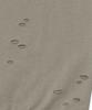 Nomaenyueol Damaged Long Sleeve Tee - Warm Gray