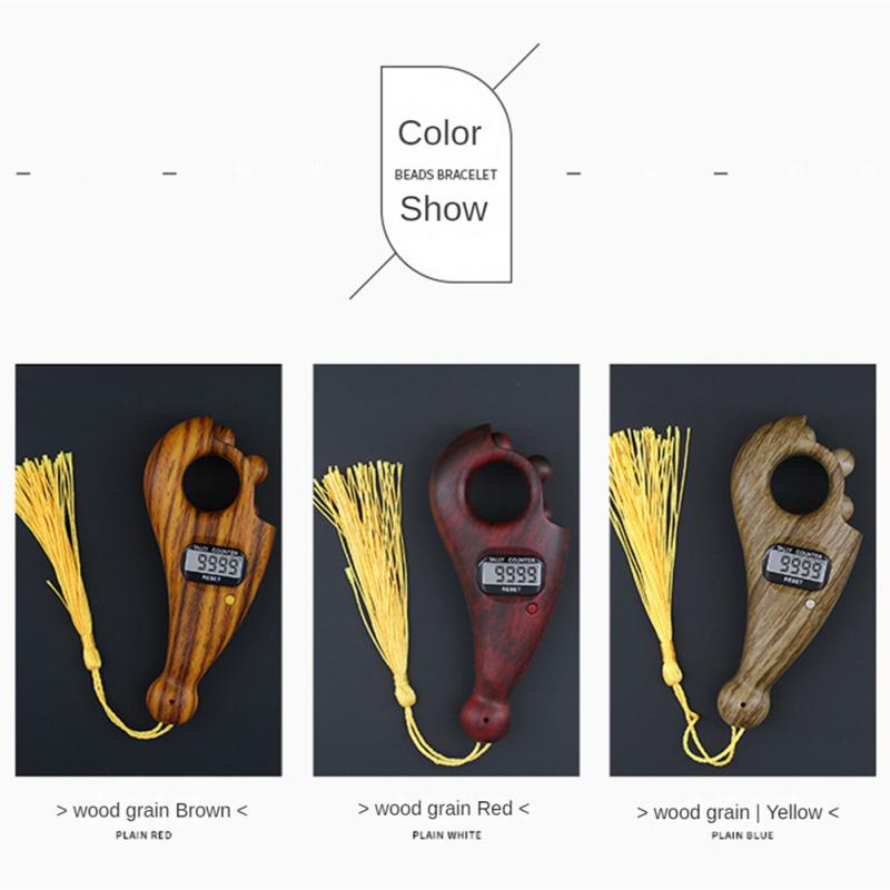 Korálky Digitální Počítadlo Tasbih S Budíkem Athan Automatický Čas Modlitby Směr Qibla Hidžra Kalendář Dvoujazyčná Počítadla