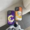 Cartoon D-Diddl Phone Case For IPhone 16 15 14 13 12 11 Pro Max Plus Leather Shockproof Cover