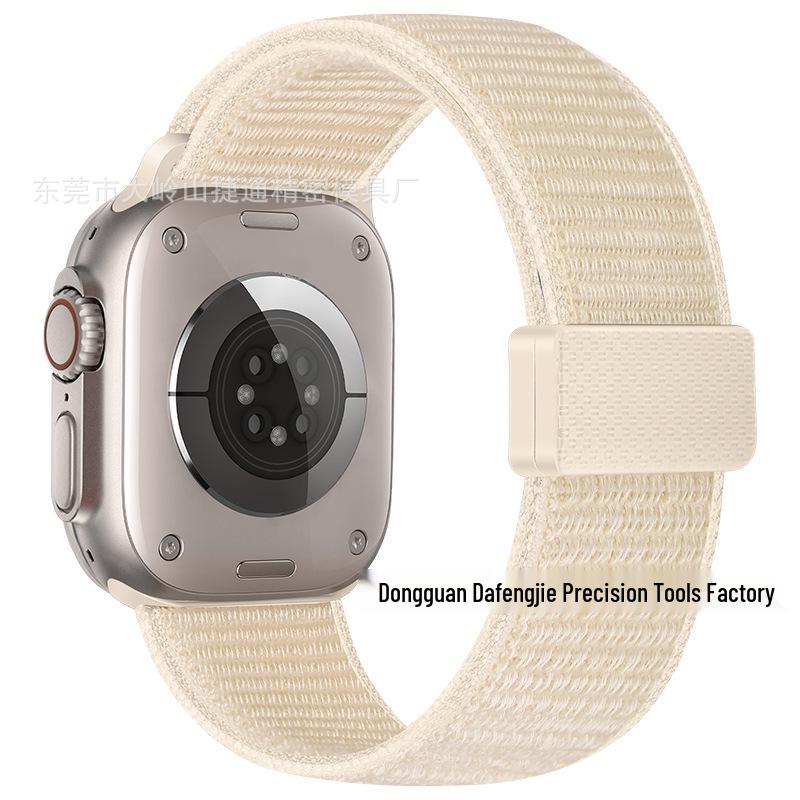 Compatible Apple iWatch Magnetic Buckle Nylon Band for Series 10/9