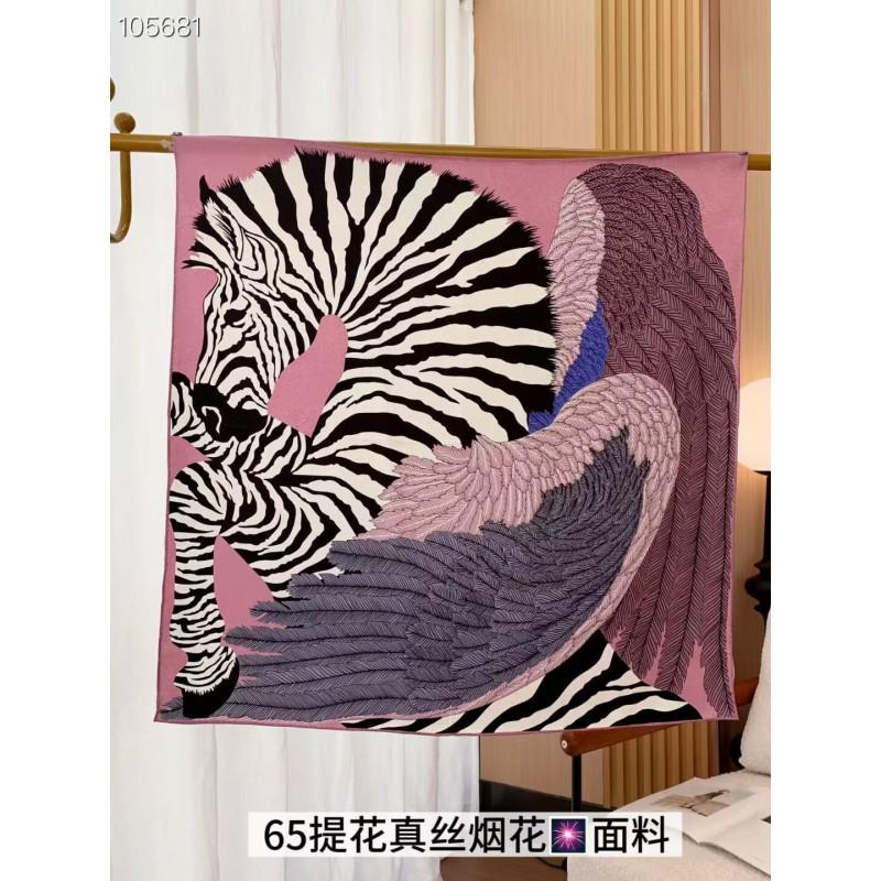 16 Momme 100% Mulberry Silk Square Scarf Womens Fashion Shawl