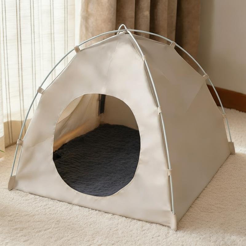 Cat Tent Pet Shelter for Summer, Enclosed for a Sense of Security, Convenient for Outdoor Use, Warm and Breathable, Suitable for All Seasons,