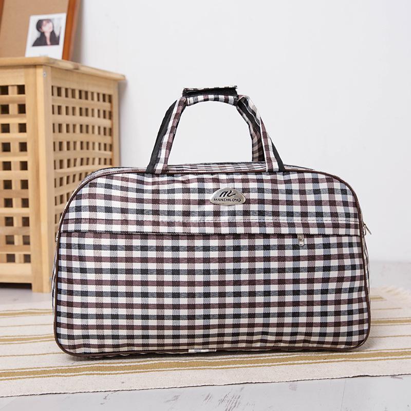 Wasserdichte Reisetaschen mit großem Fassungsvermögen für Männer und Frauen, stilvolle Handtaschen und Geschäftsgepäck