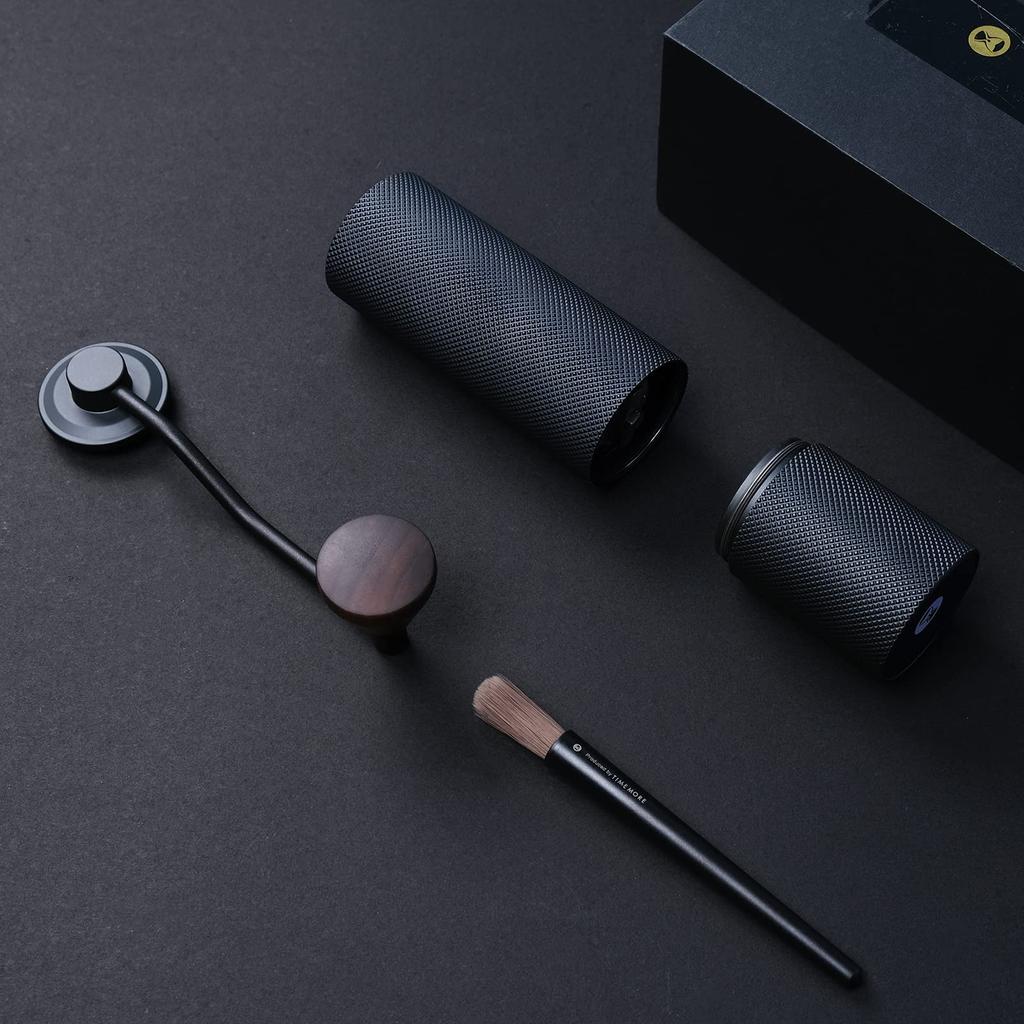 TIMEMORE Káva Timemore Slim Nastavitelný Práce Rychlý Ultra Jemný Rovnoměrný Nerezový Káva Venkovní Mlýnek, Manuální, Plus, Hrubost, Úspora, Mletí,