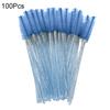 100Pcs/Bottle Disposable Mascara Wand Eyelash Brush Faux Crystal Eyebrow Spoolies Brush Portable Lash Makeup Applicator Brush Tools