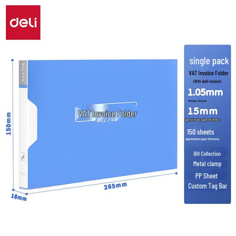 Deli 5355 A5 Document Folder