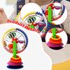Wheel High Chair Tray Toy Durability Educational Easy to Install Early Development with Suction