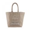 Isabelle Marant Pm0001fa A1x19m 90be Yenky Yankee Logo Tote Bag