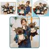 Adorable Plush Pig Bajie Doll Soft Toy Black Myth Wukong Keychain Gift For Girls