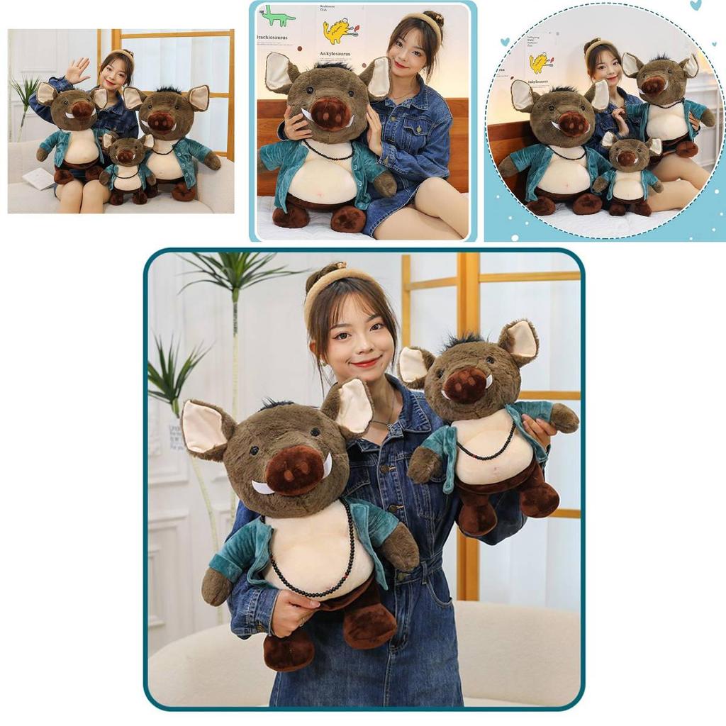 Adorable Plush Pig Bajie Doll Soft Toy Black Myth Wukong Keychain Gift For Girls