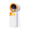 Mini ventilador portátil USB recargable de mano, ventilador personal compacto multifuncional