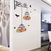 Colorful Flower Birdcage Flying Birds Wall Sticker Creative Home Decor Decals