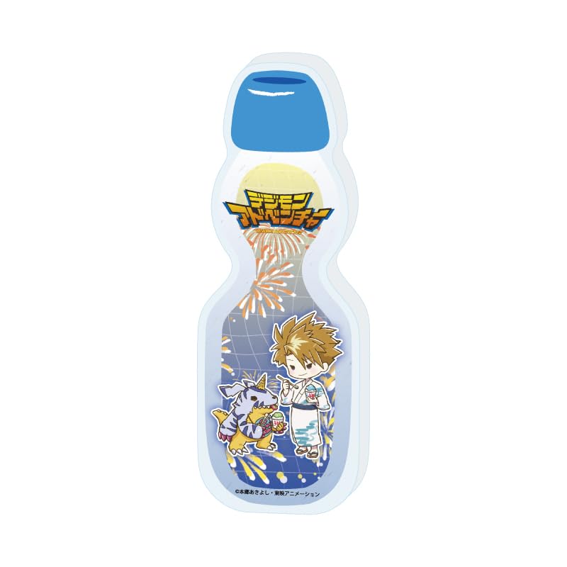 

Digimon Adventure 06 Ishida Yamato & Gabumon Yukata ver. [Graff Art Illustration] Collection Bottle