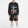 Jordan Sweatshirts Men's Black Crew Neck Moderate Regular CZ5468-010