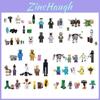 Figuras de Minecraft Steve Ele Blocos de Construção Brinquedos Tijolos Presentes de Aniversário para Crianças