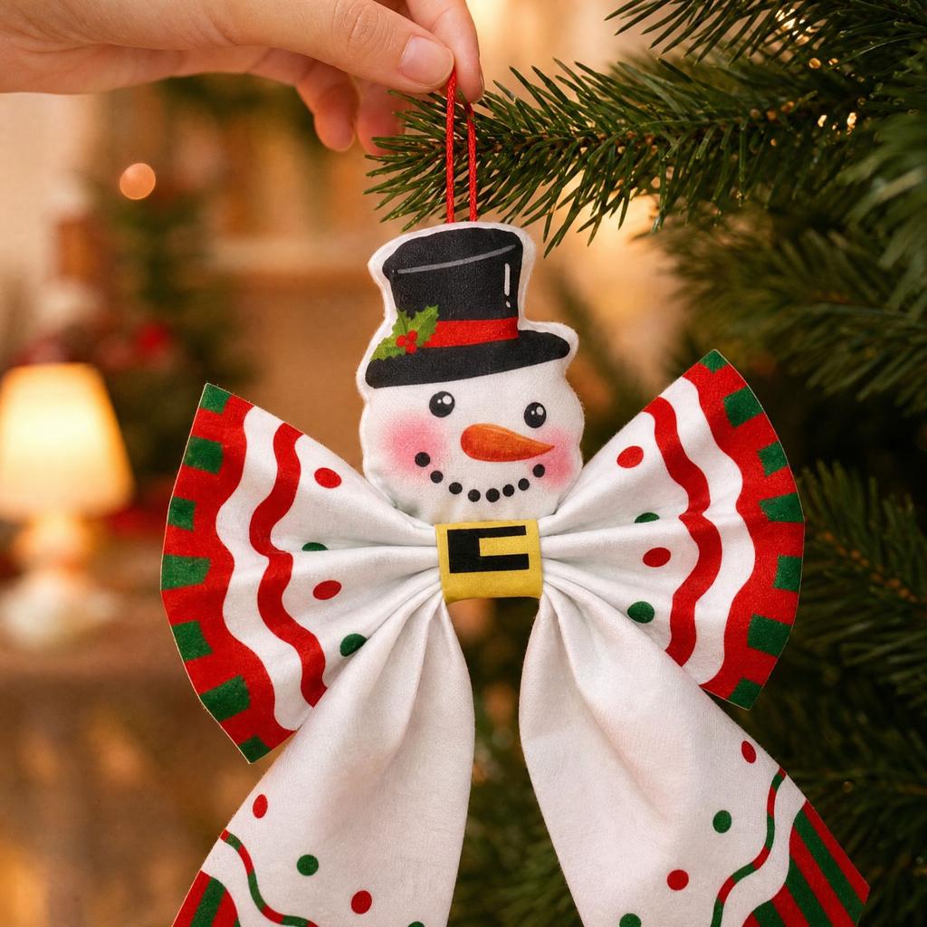 Decorative Fabric Hanging Ornament for Home Party and Holiday Decoration