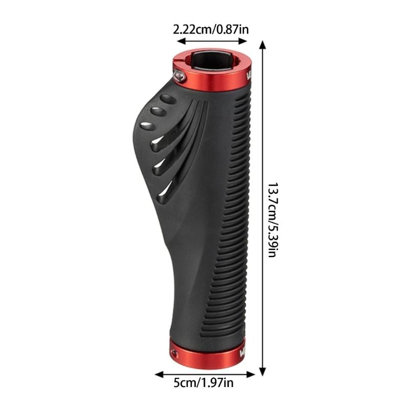 1pair Bike Handlebar Grips Bilateral Locks Road Bikes Handlebar Grips Replacement Cycling Handle Grips Easily Install