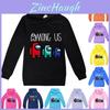 Spiel Us Among Kids Kapuzenpullover Jungen Mädchen Betrüger Kapuzenpullover Oberteile Pullover
