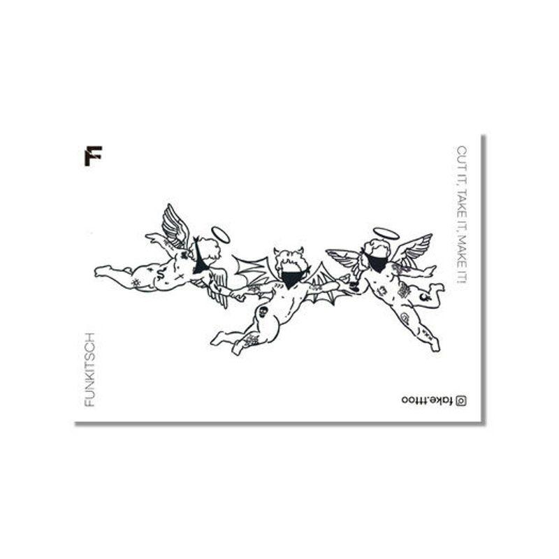 FAKE.TTT Boundary Tattoo Sticker one