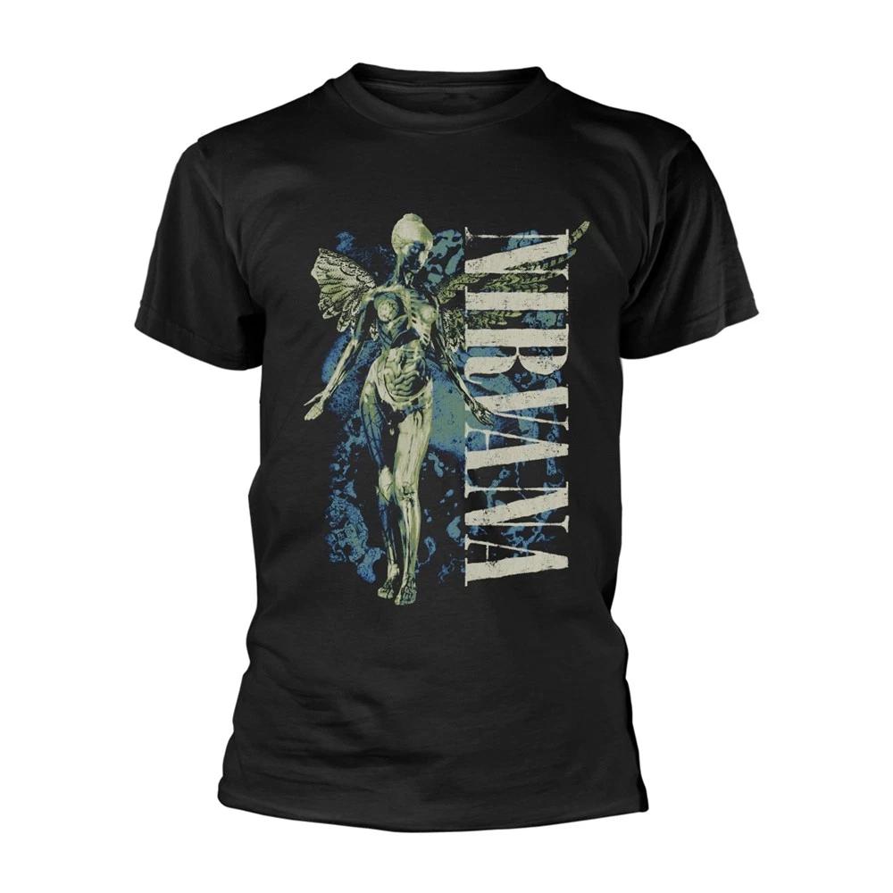 Nirvana Vertical Official Logo Mens Unisex T-Shirt 3XL