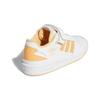 adidas Originals FORUM Low J Low Top Kids' Skateboarding Shoes White Yellow Teenagers Sneakers GY8368