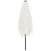 Vidaxl Garden Parasol On Steel Pole, White, 288X288X225 Cm
