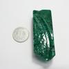 Natural Green Emerald Loose Gemstone Dyed Rough Uncut 499.95 Ct for Lapidary and Gem Collections