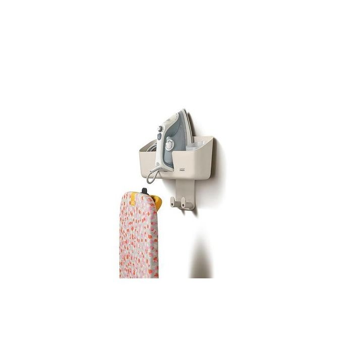 Accessoire pour sèche-linge joseph joseph ironhub panier de rangement mural pour fer pour fer à repasser avec crochet