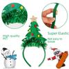 Colorful Christmas Plastic Headbands For Festive Celebrations And Holiday Parties