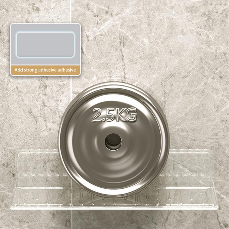 Organizér do koupelny Nástěnná police Domácí úložný stojan Toaletní stolek Péče o pleť Kosmetická bavlna Displej Bezděrovací úložný držák Poličky